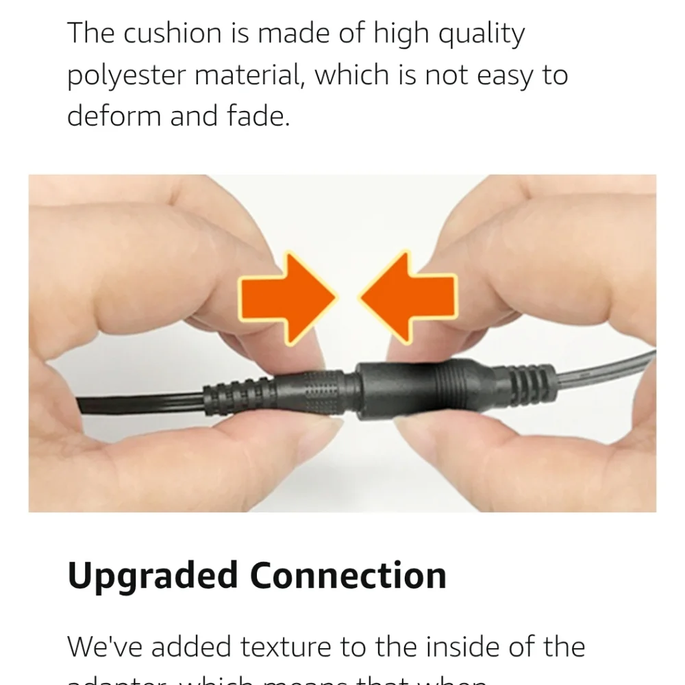 Black Massage Seat Cushion with Remote - Picture 6 of 7